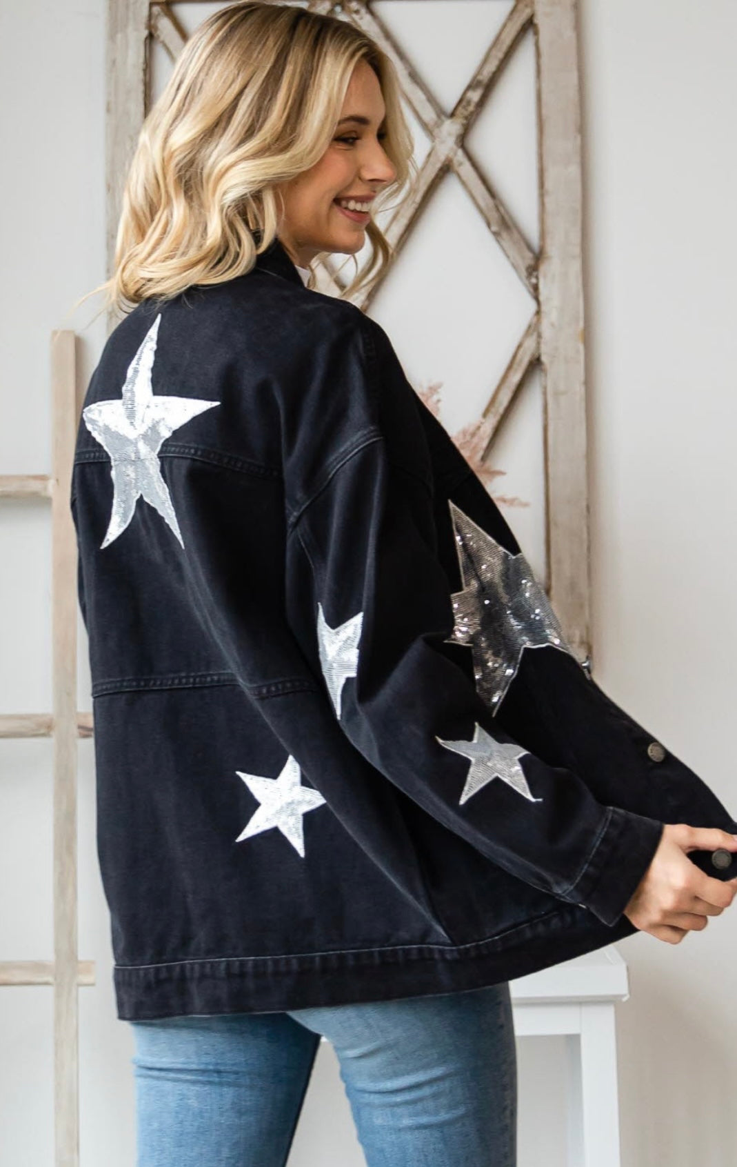 STAR DENIM JACKET