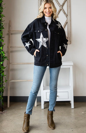 STAR DENIM JACKET