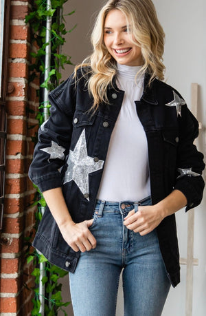 STAR DENIM JACKET