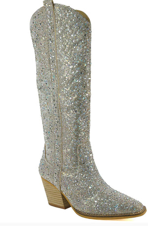 Rhinestone Boots