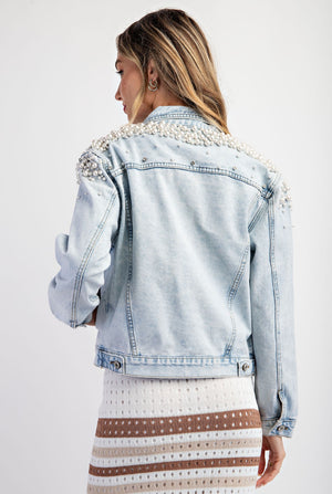 Pearl Denim Jacket