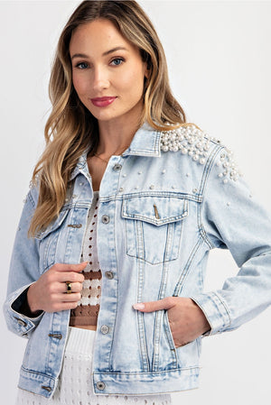 Pearl Denim Jacket