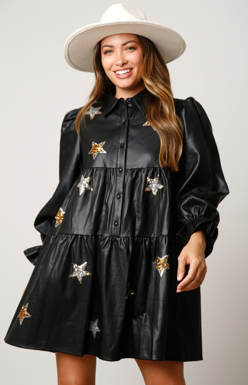 Star Black Dress