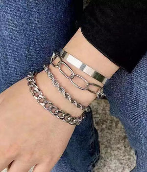 Silver Chain Bracelet